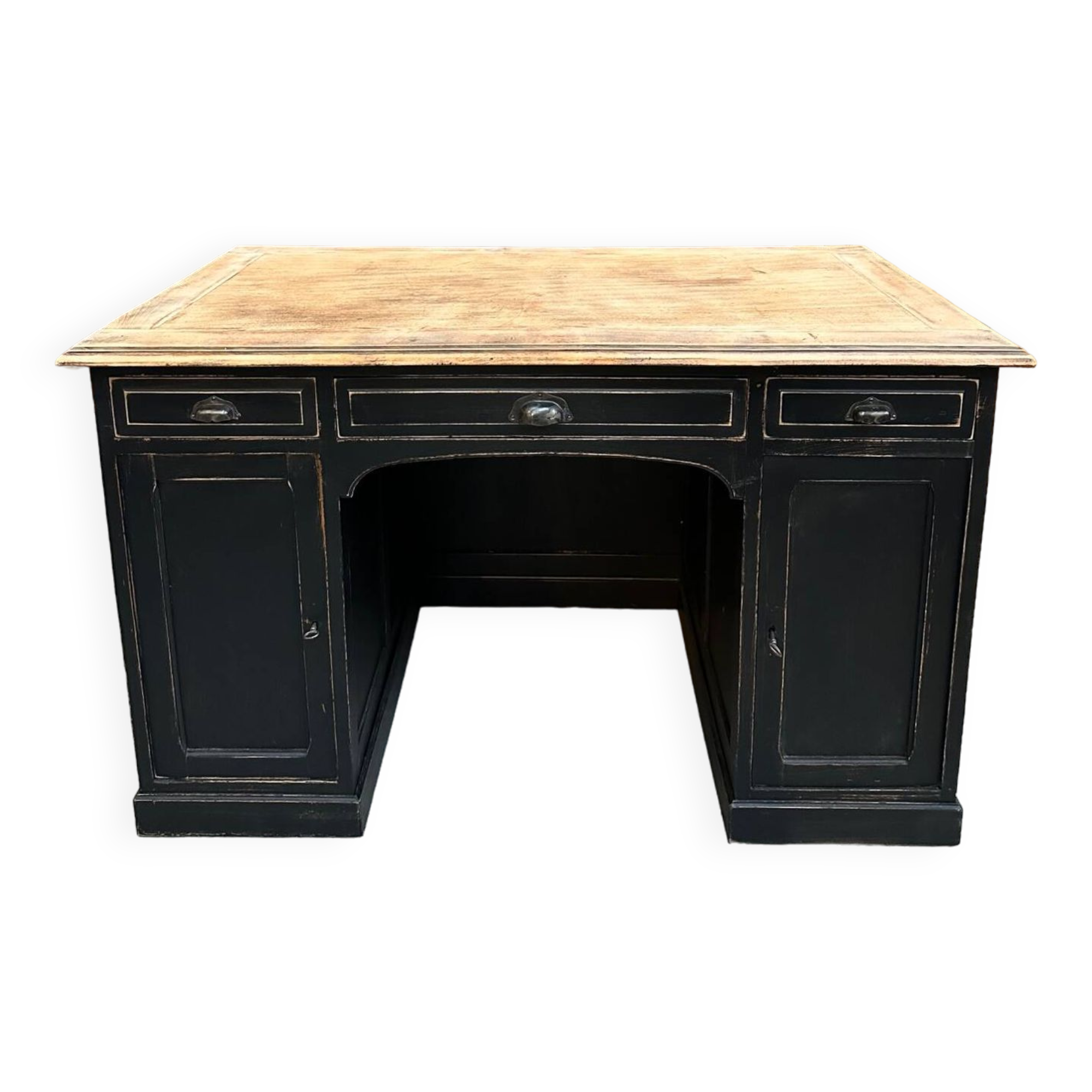 Early 20th century oak desk