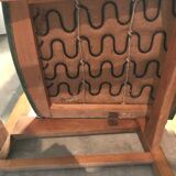 Set of 2 chairs with compass legs