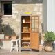 Petite armoire vitrée vintage « Simone »