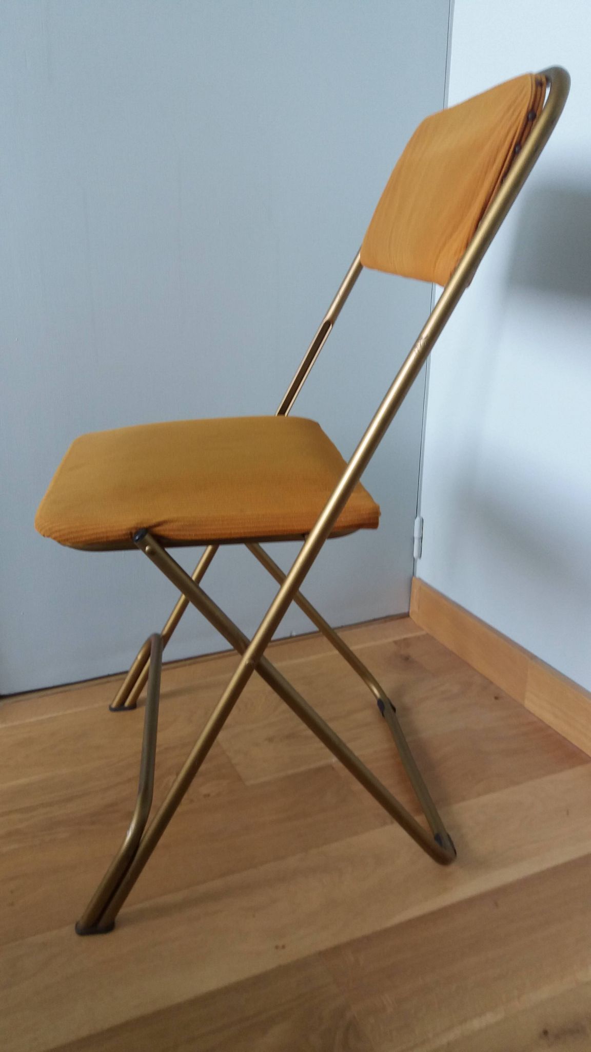 Chaise pliante Lafuma Chantazur années 60