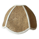 Vintage lampshade to hang in canework