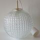 Suspension boule verre vintage