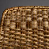 Mid-Century Wicker Chairs by Gian Franco Legler, 1950s. Set of 4