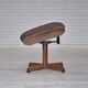 1970s, Danish design by Madsen & Schubell, adjustable footstool, original condition.
