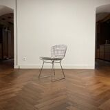 Wire chair by Hardy Bertoia Knoll vintage 70s