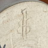 Mid-century German studio pottery vase by Barbara Stehr, 1960s.