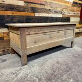 Antique chest in cherry wood
