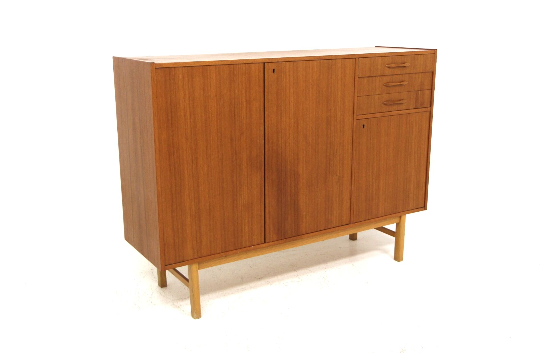 Enfilade scandinave en teck, Suède, 1960