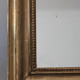 Gilded Louis Philippe mirror dated 1896