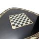 Vintage mid-century chess side table – 1950s/60s | Formica tripod