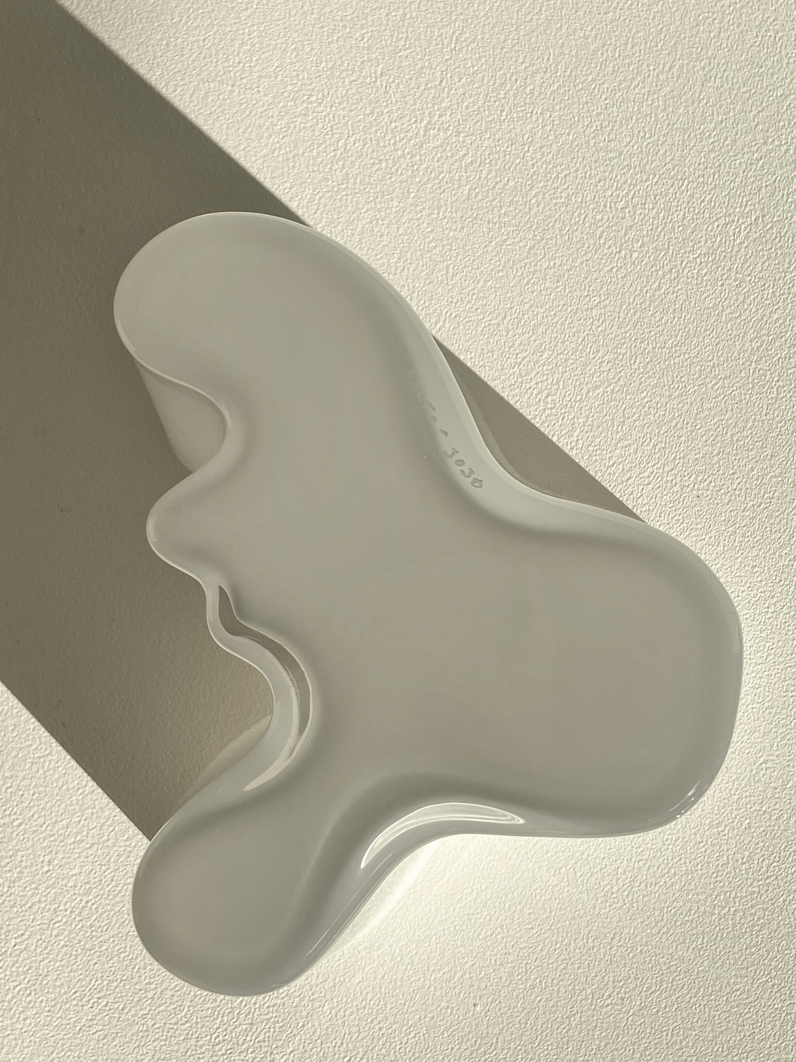 Vintage Hand Signed White 3030 Littala Alvar Aalto Savoy Vase