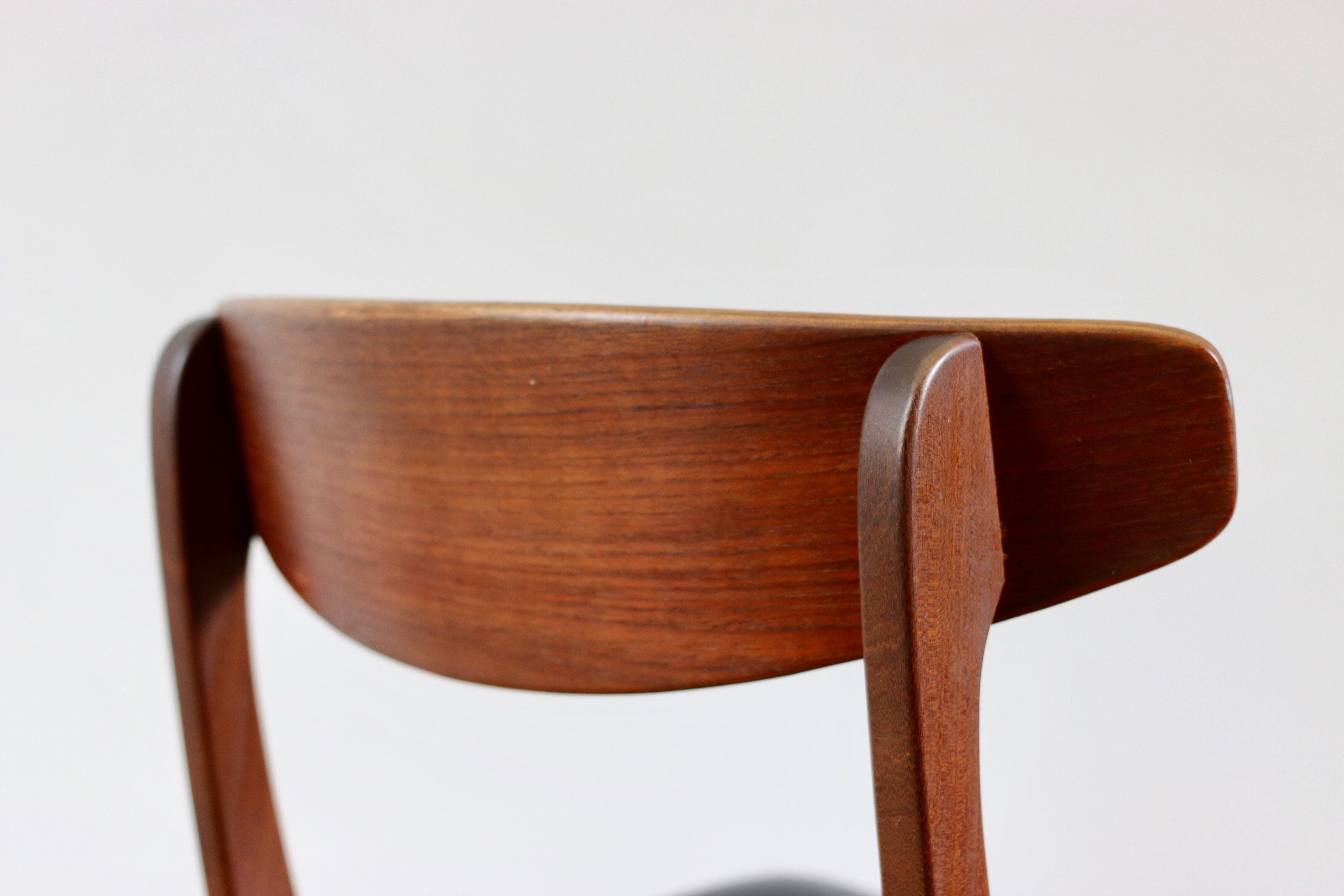 Pair of Scandinavian chairs in Silkeborg teak 1960