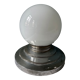 Ancien globe / plafonnier en opaline