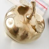 Brass apple box