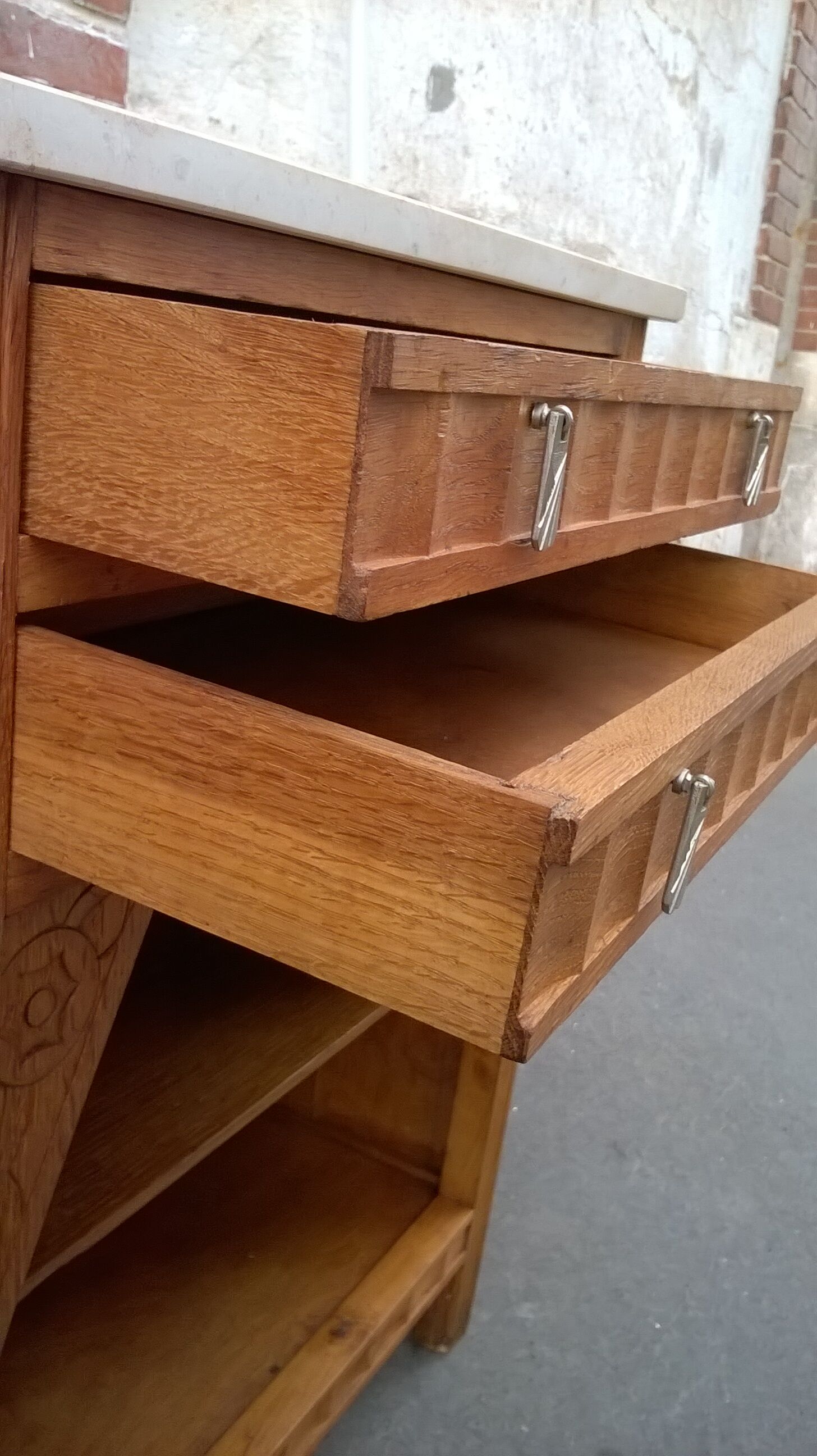 Art deco bedside pair