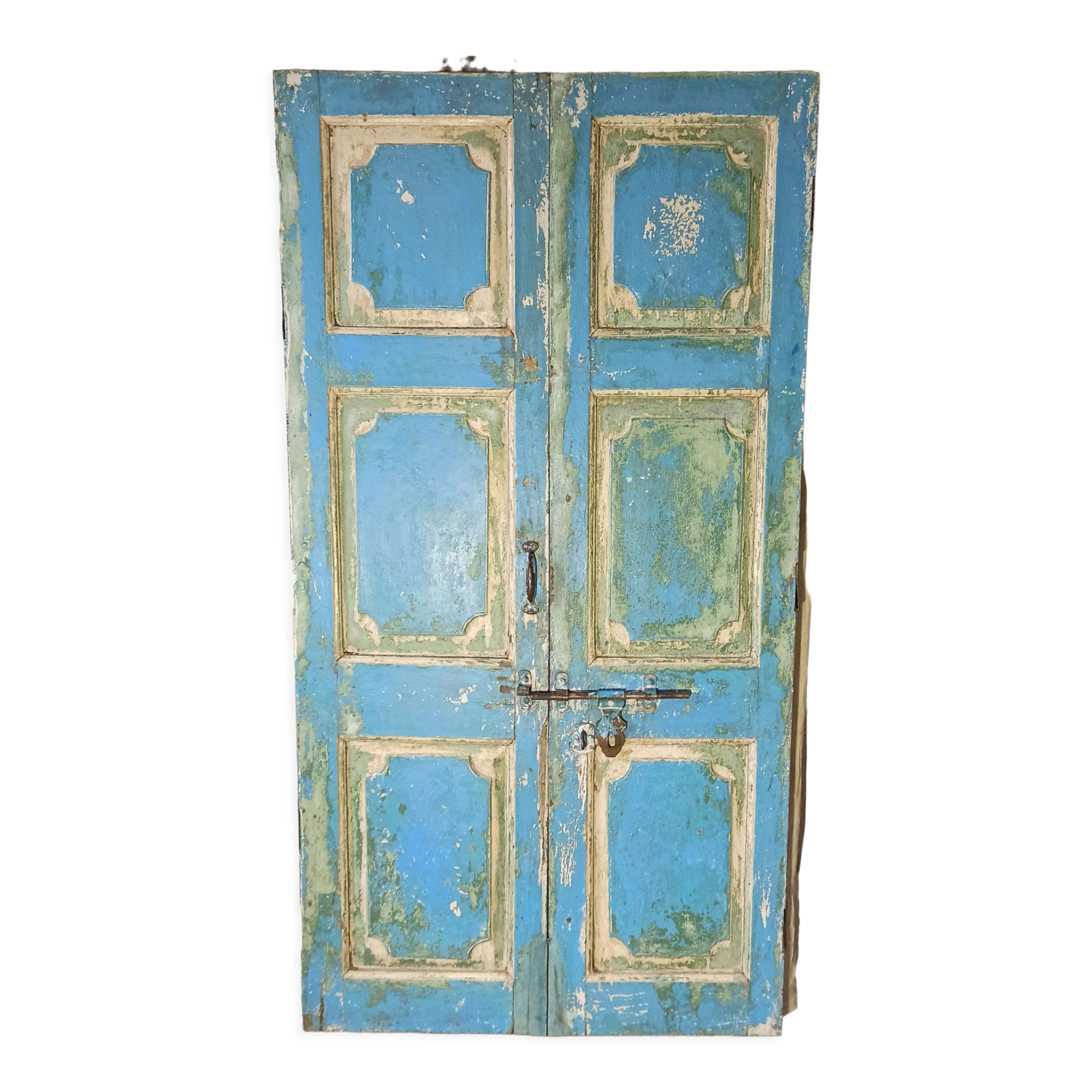 Old wooden door