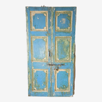 Old wooden door