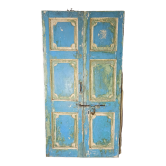Old wooden door