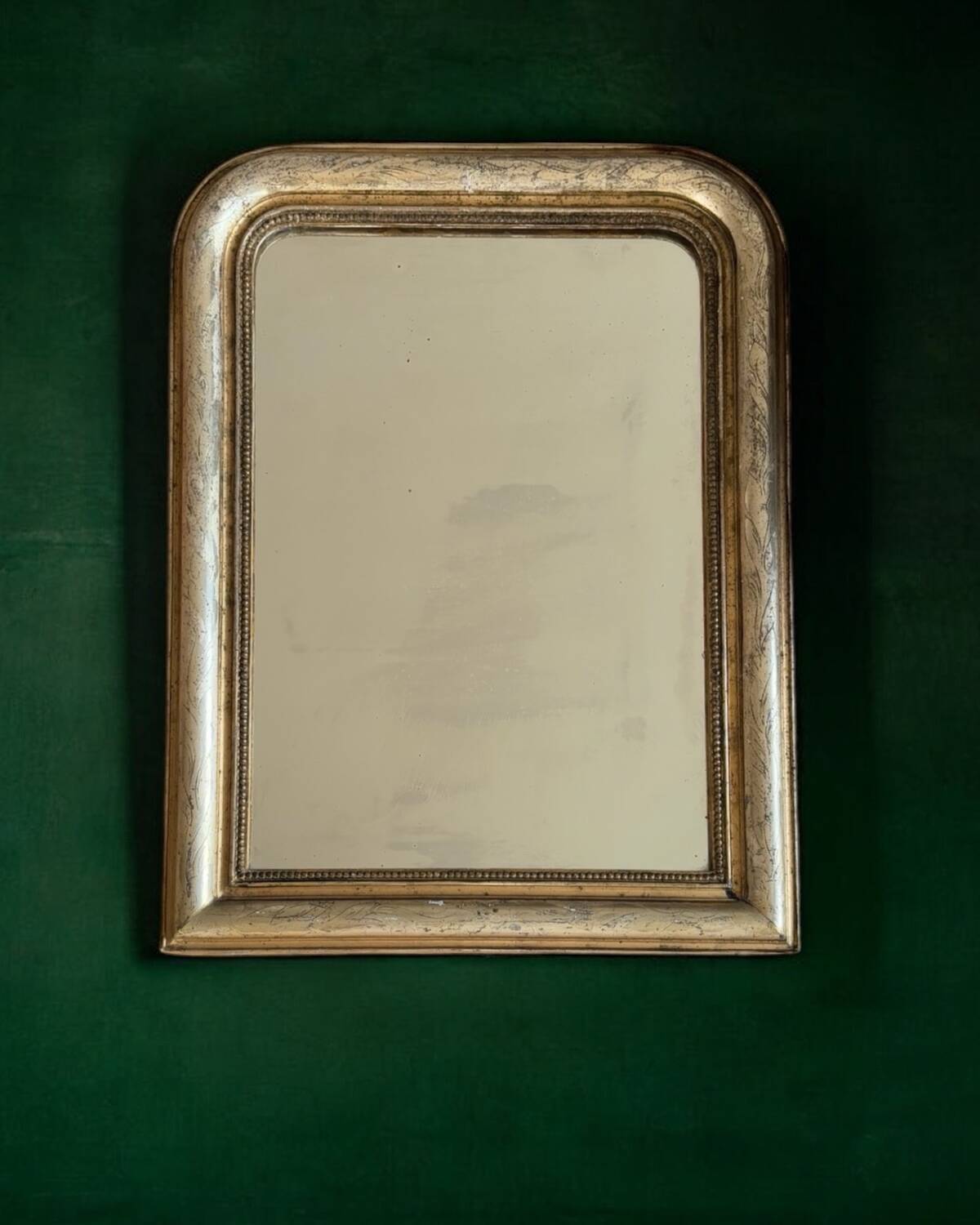 Louis Philippe mirror gilded with fine gold