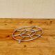 Vintage aluminium trivet