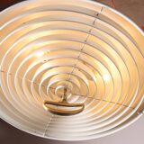 Large Danish Metal Pendant Lamp California model by Vilhem Wolhert & Jorgen Bo/Poulsen 1960.