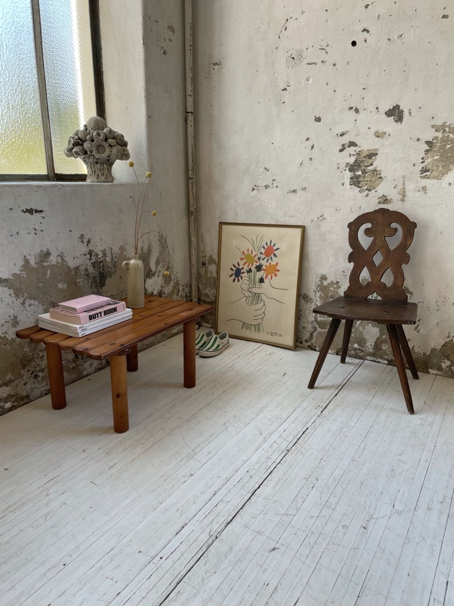 Table basse porte-bagages Rainer Daumiller