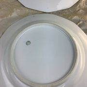6 Deep Plates Porcelain Limoges France