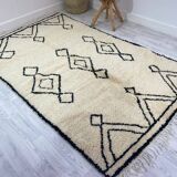 Handmade Moroccan Berber carpet 255 x 150 CM