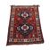 Oriental rug with 2 diamond patterns 130x90cm