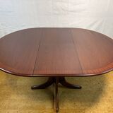 Mid-Century Retro Vintage Teak Round Extending Dining Table by Nathan 1960