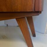 Vintage sideboard with compass feet
