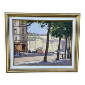 Tableau de Pierre THÉVENIN, Lyon place Bellecour