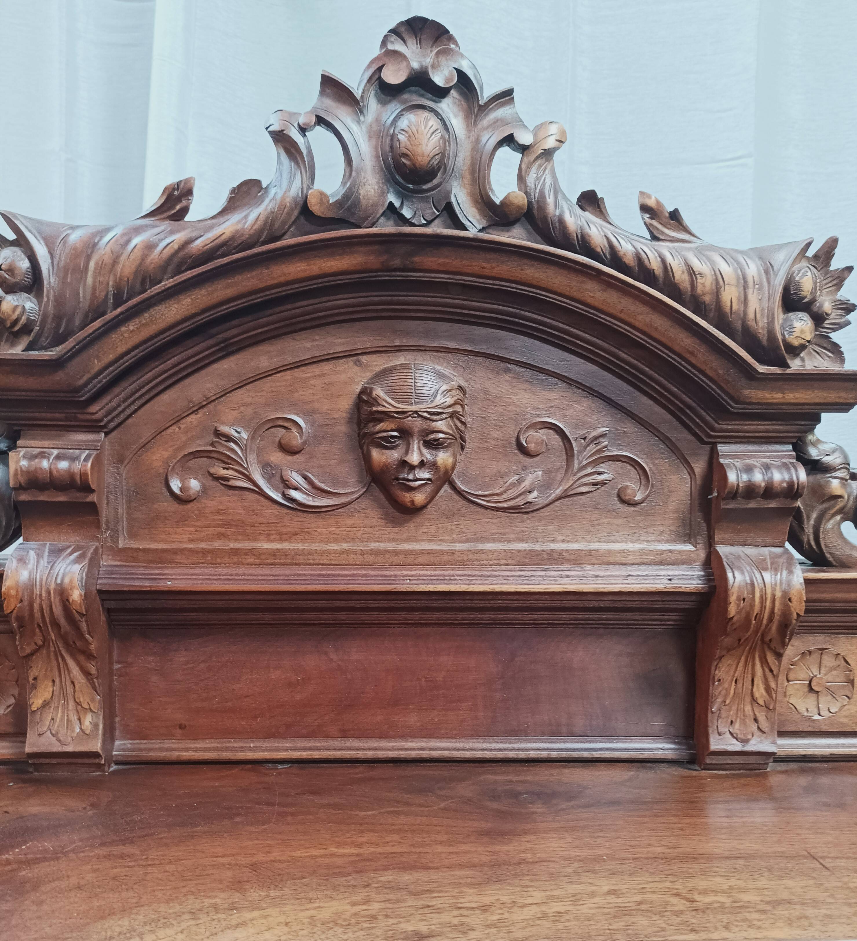 Renaissance walnut sideboard