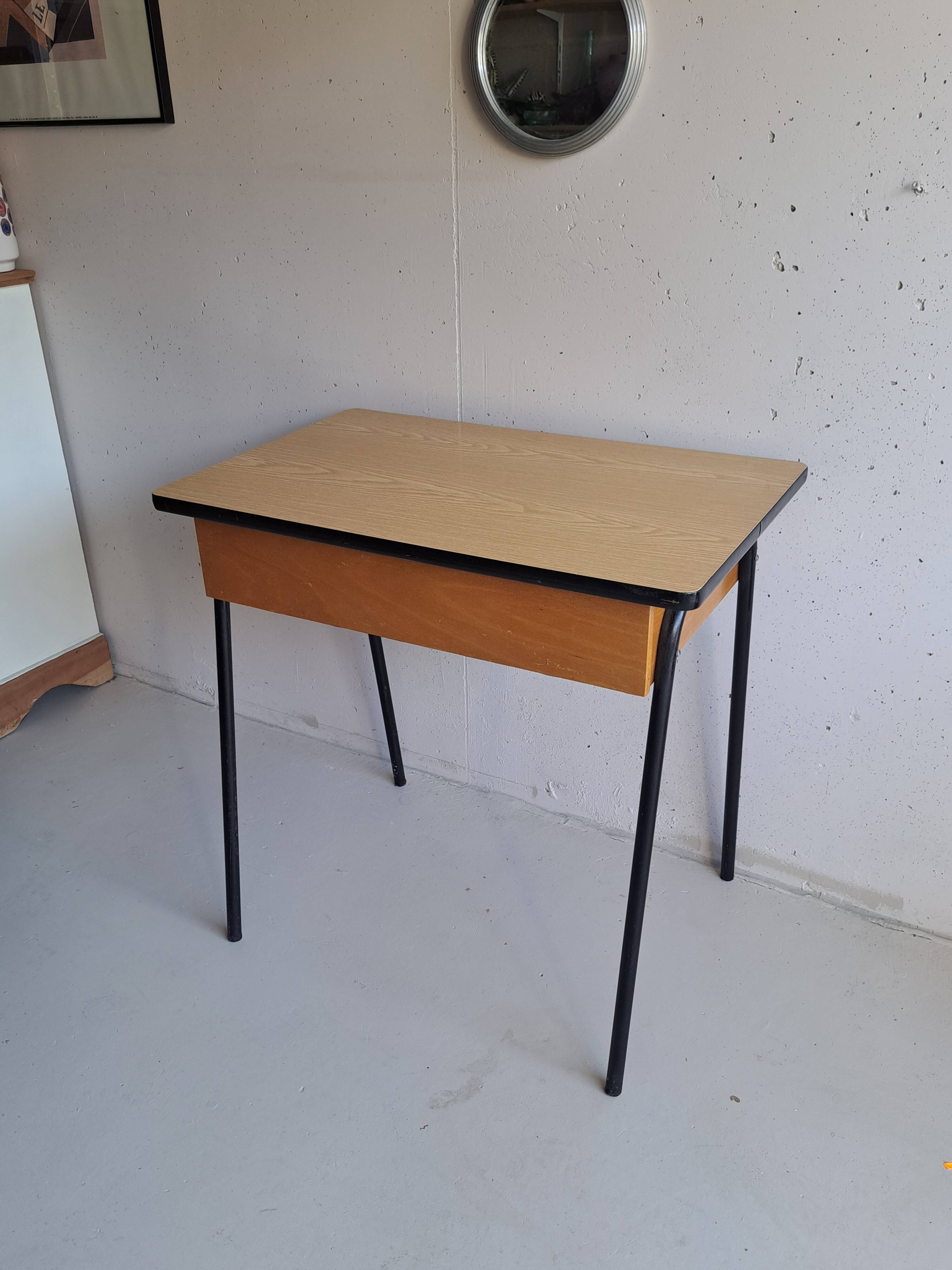 Small Formica desk from the 1950s