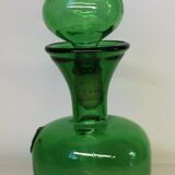Bouteille en verre fleur de Lys