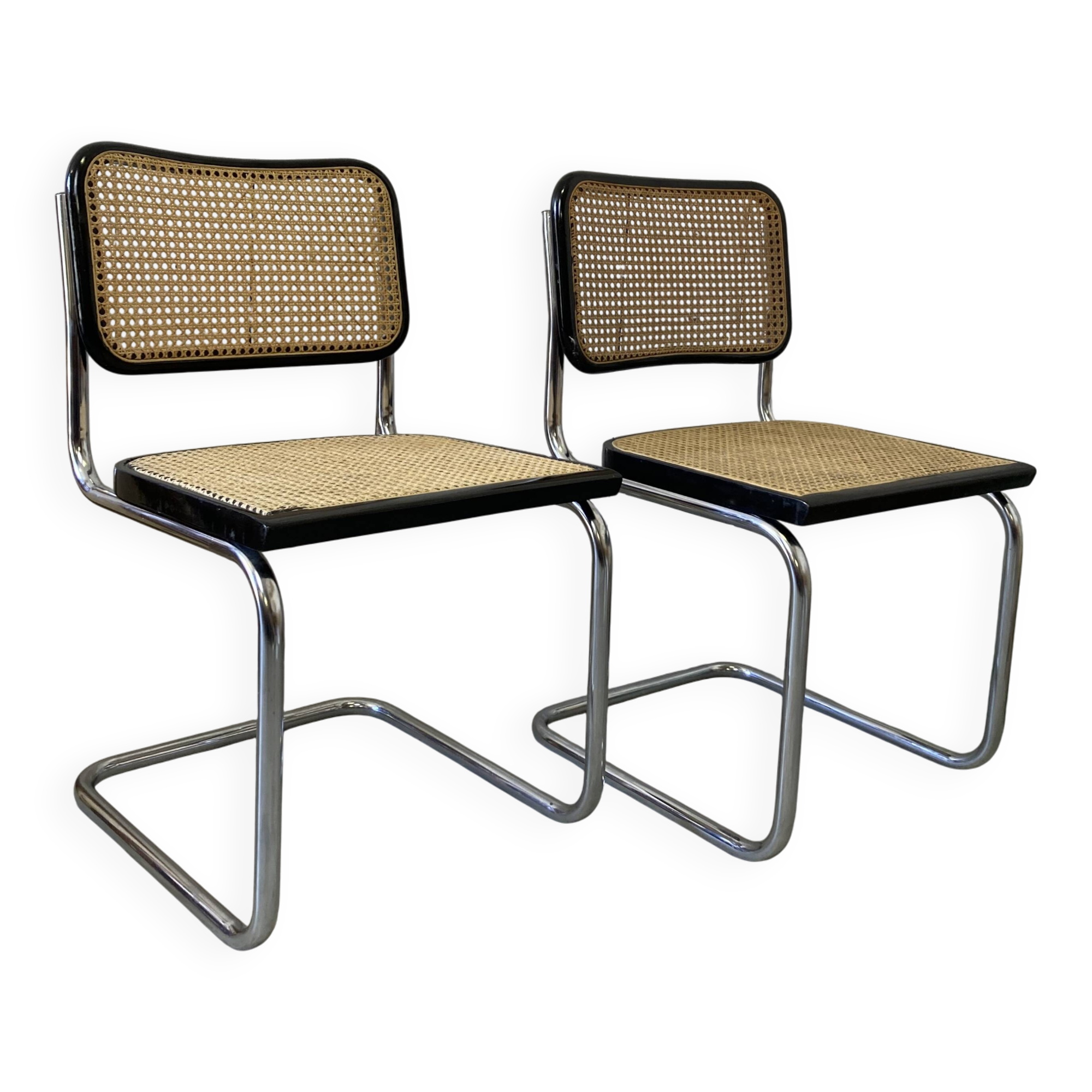 Paire de chaises B32 par Marcel Breuer