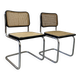 Paire de chaises B32 par Marcel Breuer