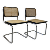 Pair of B32 chairs by Marcel Breuer