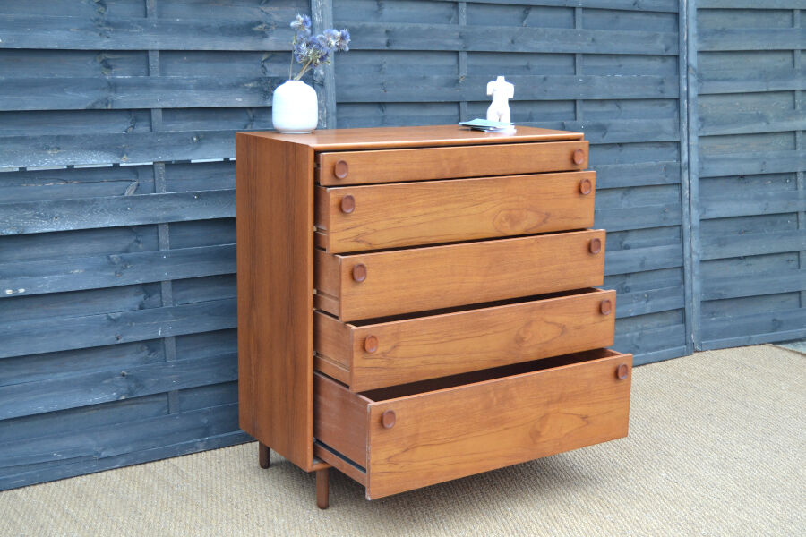 Commode en chêne par Meredew * 98 cm