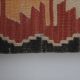 Vintage Turkish hallway rug 140x369 cm