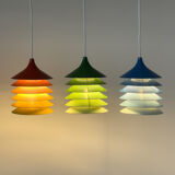 Colourful Trio of Vintage IKEA Lamps by Bent Boysen