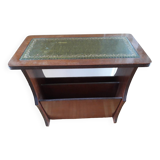 English mahogany magazine rack