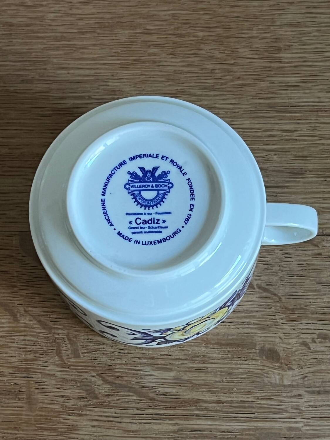 Villeroy & Boch Tea/Chocolate Cups