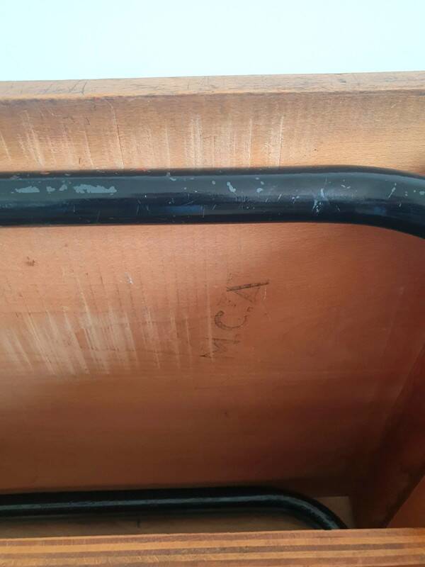 1950s school teacher's desk