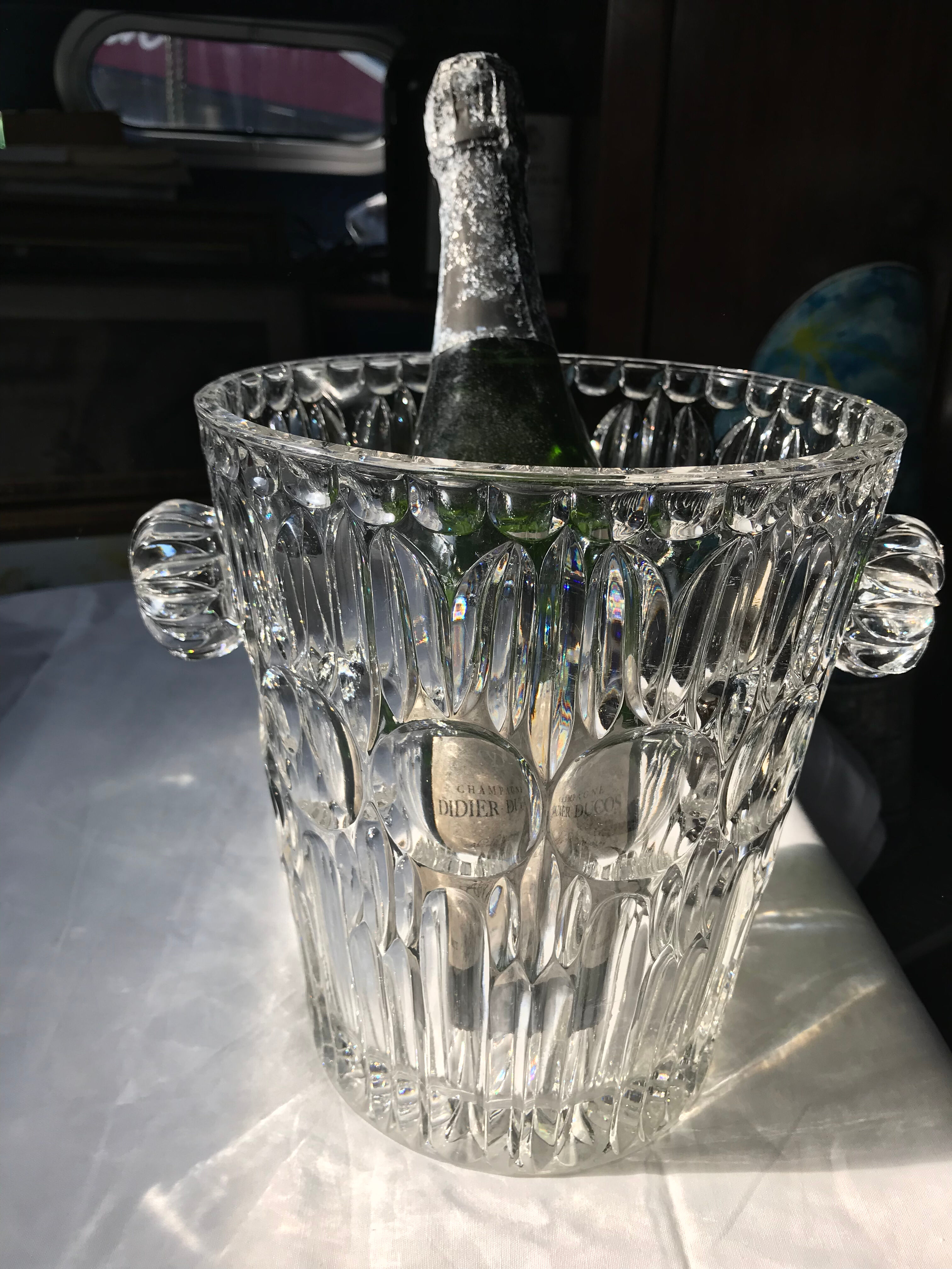 Crystal Champagne bucket