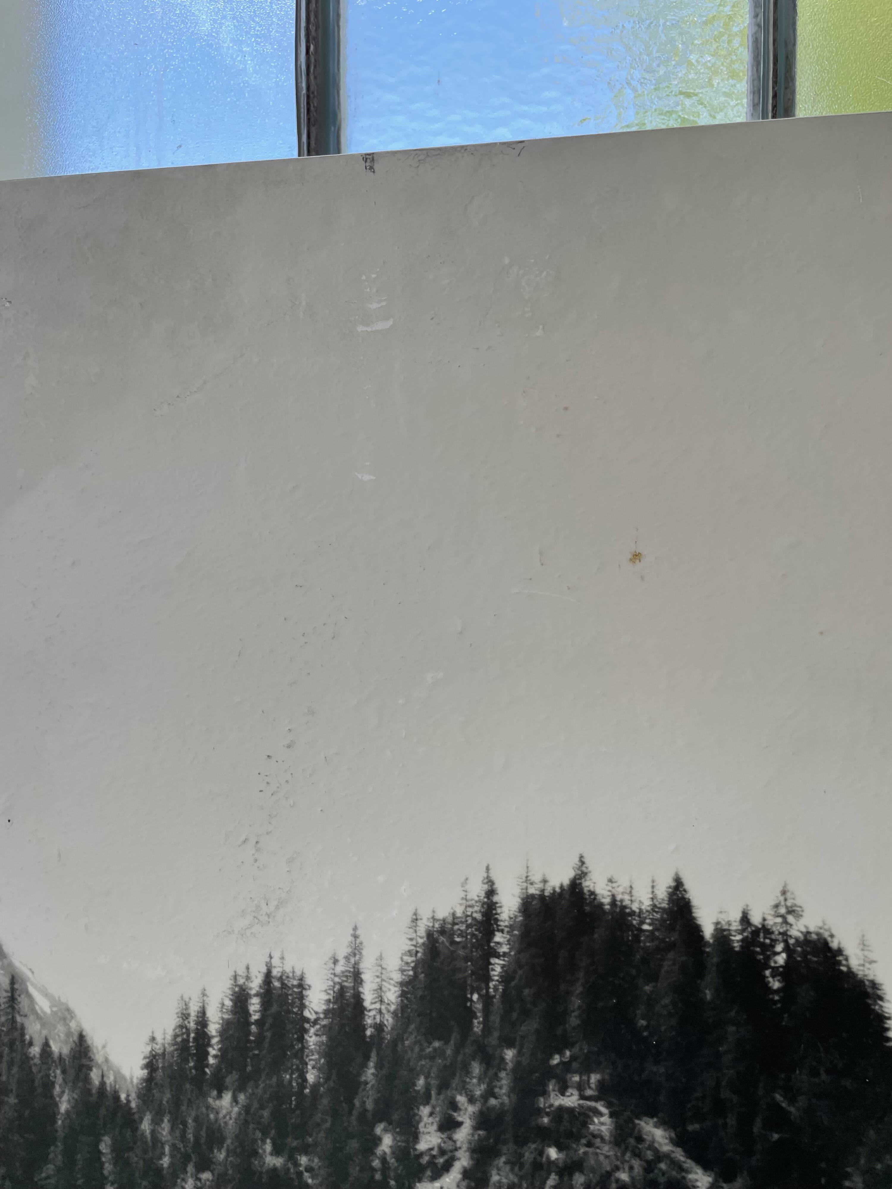 Old XXL black and white mountain photography