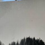 Ancienne photographie montagne noir et blanc XXL