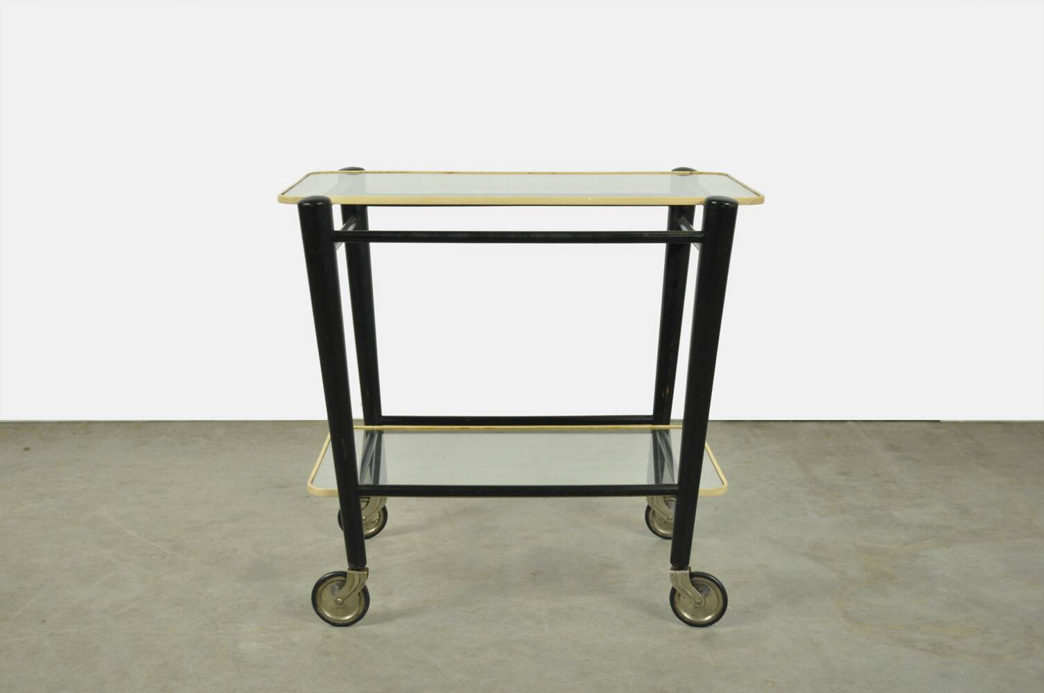Vintage serving trolley by Cees Braakman for UMS Pastoe, 1950s