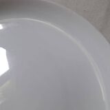 White porcelain drainer and dish