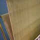 Mid-Century Modern Brass and Bamboo Magazine Rack, Austria 1950s